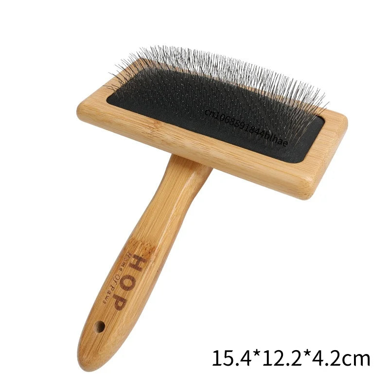Natural Bamboo Handle Comb
