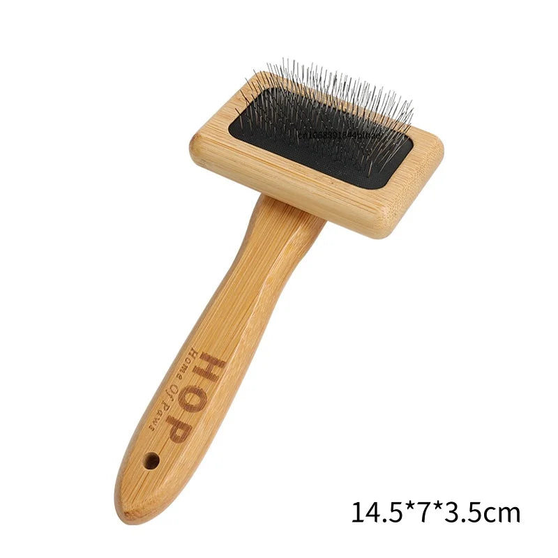 Natural Bamboo Handle Comb