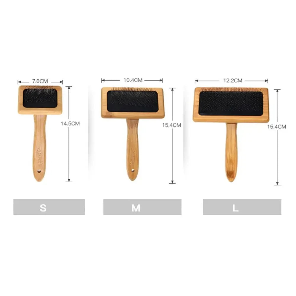 Natural Bamboo Handle Comb