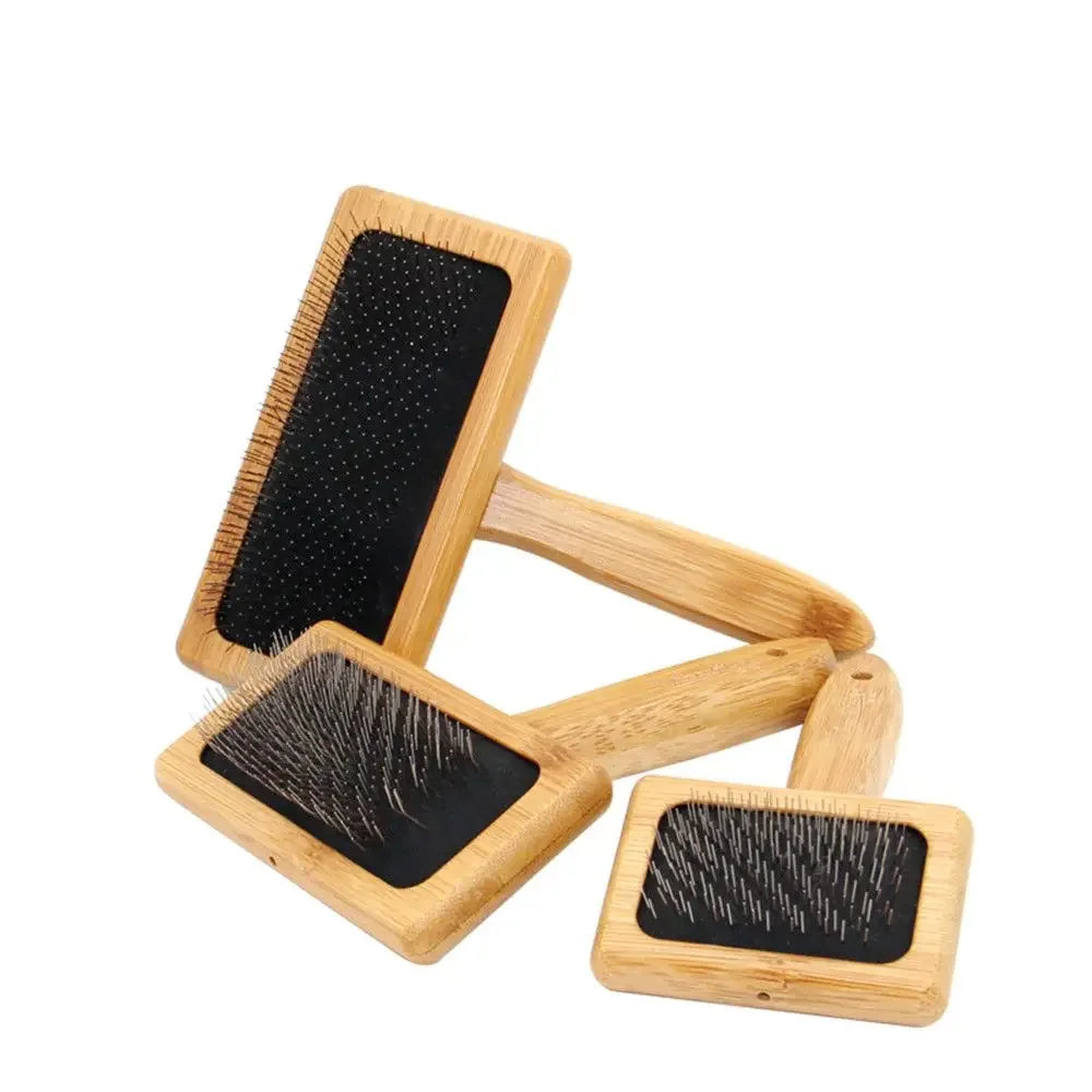 Natural Bamboo Handle Comb