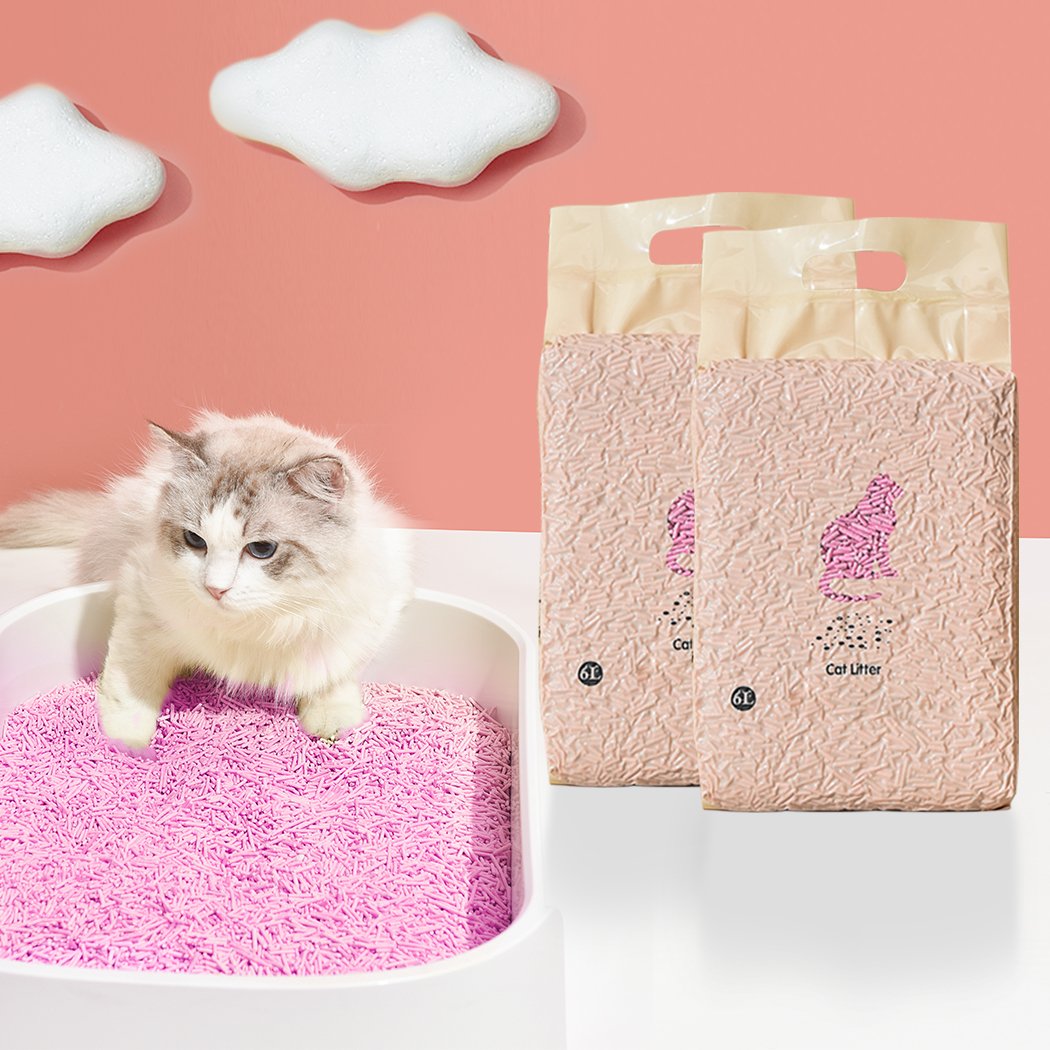Tofu Cat Litter 6L Edible Crystals Flushable Pipers Sand Biodegradable