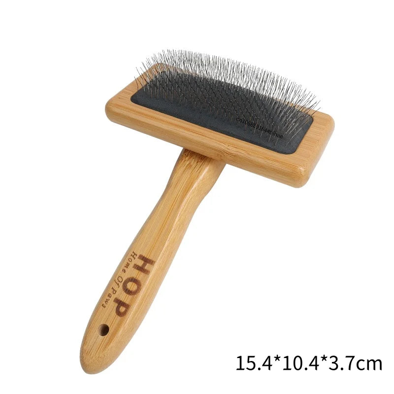 Natural Bamboo Handle Comb