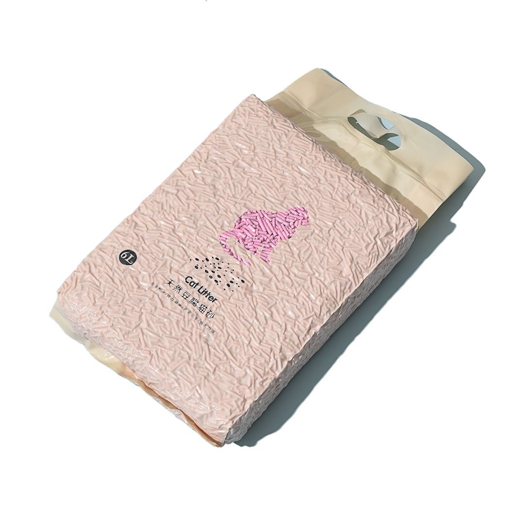 Tofu Cat Litter 6L Edible Crystals Flushable Pipers Sand Biodegradable